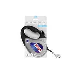 WAUDOG R-leash retractable dog leash, design"NASA21" up to 15 kg, 5 m black