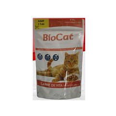 Biocat Biftekli Yetişkin Kedi Yaş Maması 100 Gr x 24 Adet