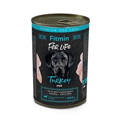 Fitmin For Life Hindi Etli Pate Köpek Konserve Maması 400 Gram