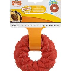 Nylabone Biftek Aromalı Doğal Güçlü Kemirme Halkası M