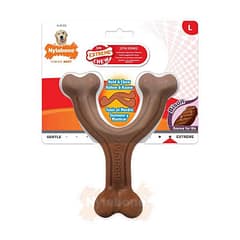 Nylabone Bizon Aromalı Köpek Çiğneme Kemiği L