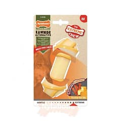 Nylabone Domuz Pastırması ve Peynir Aromalı Köpek Çiğneme Kemiği