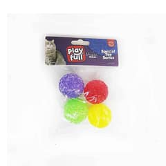 PF-4059-Playfull Plastik Top Kedi Oyuncağı 3,8 Cm