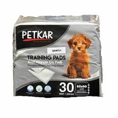 Petkar Evcil Hayvan Çiş Pedi Bantlı Kaydırmaz Paket İçeriği 30 adet 60x90 cm