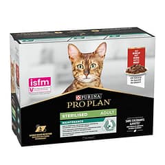 Pro Plan Sterilised Biftekli Pouch Kedi Maması 85gr 10lu Paket