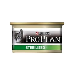Pro Plan Sterilised Somonlu ve Ton Balıklı Konserve Kedi Maması 85 g