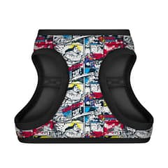 WAUDOG Clothes soft dog harness with QR passport