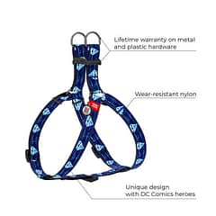 WAUDOG Nylon dog harness with QR passport