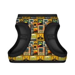 WAUDOG Clothes soft dog harness with QR passport