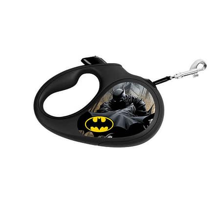 WAUDOG R-leash retracteble dog leas "Batman black" design 12 kg, 3 m black