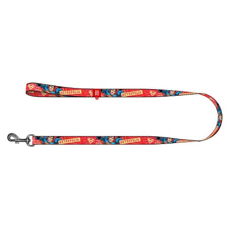 WAUDOG Nylon dog leash "Superhero" design, W 10 mm, L 122 cm