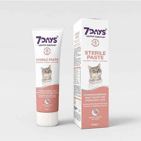 7 Days Sterilise Paste 100 Gram - Kısırlaştırılmış Kediler İçin Macun