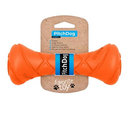 Collar PitchDog Plastik Köpek Oyuncağı Turuncu 19 Cm