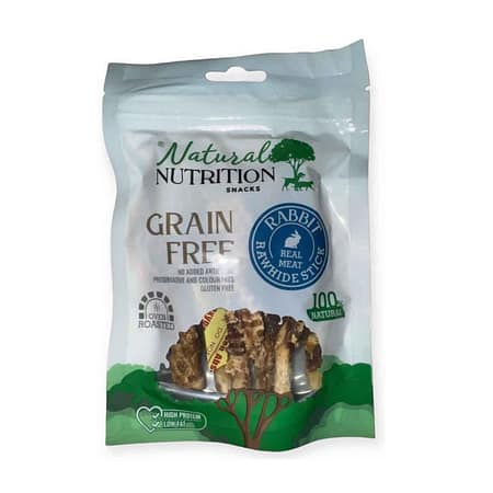 DU-01 Natural Nutrition Tavşan Etli Kalsiyum Kemik Köpek Ödülü 75 Gr