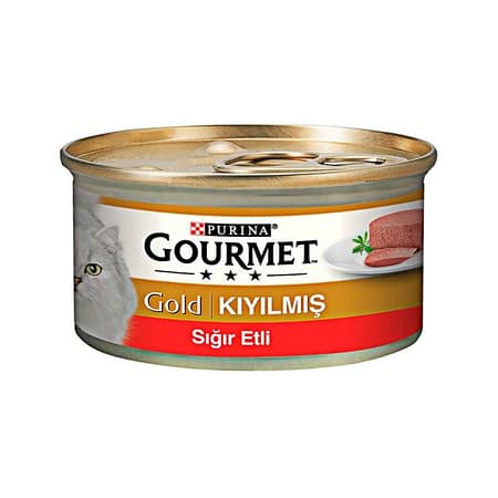 Gourmet Gold Kıyılmış Sığır Etli Kedi Maması
