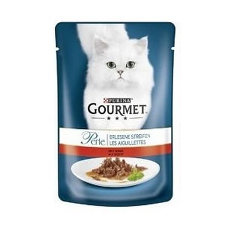 Gourmet Perle Izgara Sığır Etli Pouch Kedi Maması 85 gram