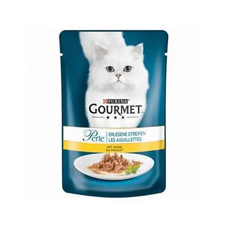 Gourmet Perle Tavuklu Etli Pouch Kedi Maması 85 gram