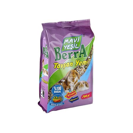 Mavi Yeşil Berra Tavşan Yemi 700 Gr