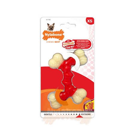 Nylabone Domuz Pastırması Aromalı Köpek Çiğneme Kemiği