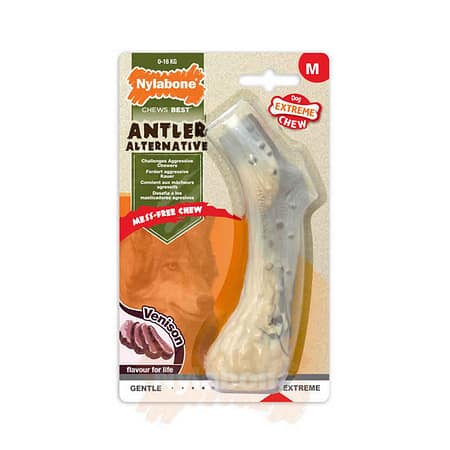 Nylabone Geyik Aromalı Köpek Çiğneme Kemiği
