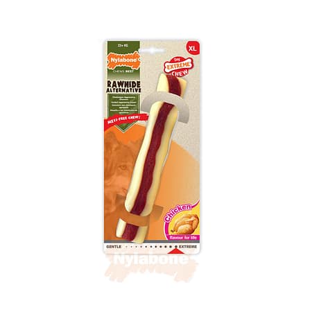 Nylabone Tavuk Aromalı Köpek Çiğneme Çubuğu