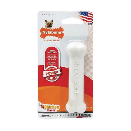 Nylabone Tavuk Aromalı Köpek Çiğneme Kemiği