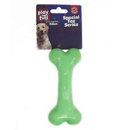 PF-4019-Playfull Kemik Şeklinde Köpek Oyuncağı 11x5 Cm