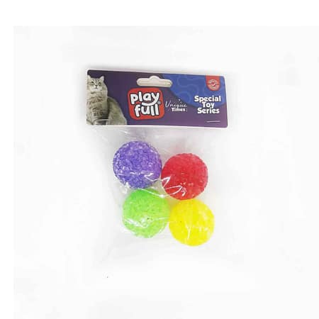 PF-4059-Playfull Plastik Top Kedi Oyuncağı 3,8 Cm