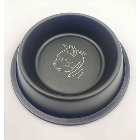 Playfull 8 Oz Desenli Çelik Mama ve Su Kabı