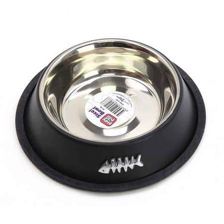 Playfull Kaymaz Tabanlı Çelik Mama Kabı 24 OZ