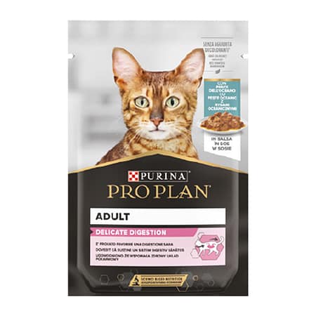 Pro Plan Delicate Digestion Okyanus Balıklı Pouch Kedi Maması 85 g