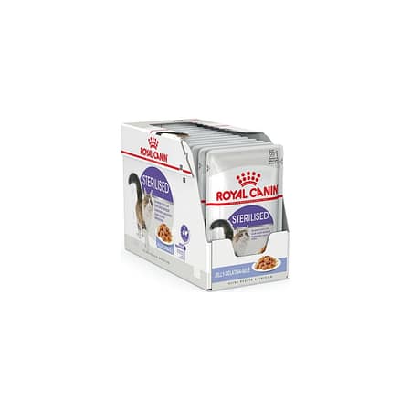 Royal Canin Sterilised Jelly Gelatine Gele 85 gr 12'li Kısırlaştırılmış Yetişkin Kısır Kedi Yaş Maması