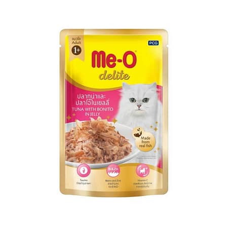 TR5CAP6970 ME-O DELITE PALAMUT&TONBALIGI KEDİ YAŞ MAMA 70GR (12 AD)