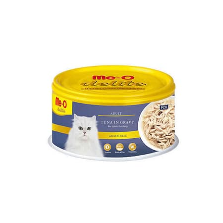TR5CCN1080 Me-O Delite Ton Balığı Kedi Konserve Yaş Mama 80gr (24 adet)