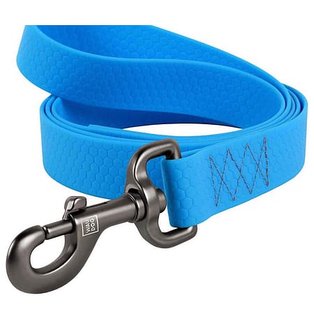 Collar WAUDOG Waterproof Gezdirme Tasması W 25 mm, L 122 cm Mavi