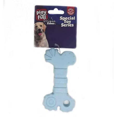 PF-4031-Playfull Kemik Şeklinde Köpek Oyuncağı 10x5.5 Cm