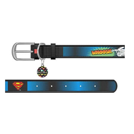 WAUDOG Design genuine leather dog collar with QR passport