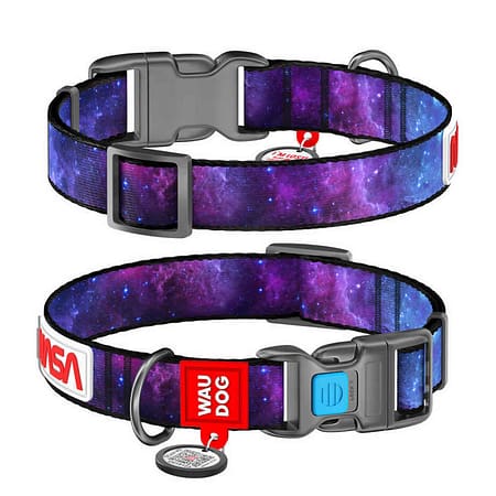 Collar Waudog Nasa Logolu Plastik Tokalı Köpek Boyun Tasması 23-35 Cm 15mm