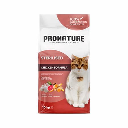 Pronature Kısırlaştırılmış Kedi Maması 10 Kg