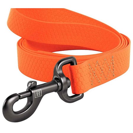 Collar WAUDOG Waterproof Gezdirme Tasması W 25 mm, L 122 cm Turuncu