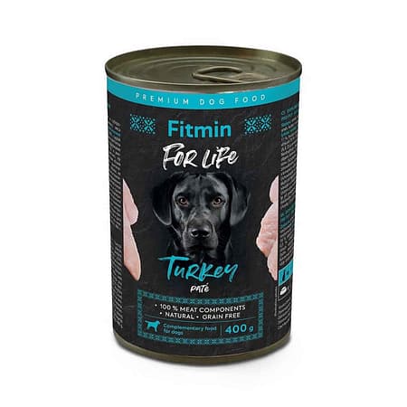 Fitmin For Life Hindi Etli Pate Köpek Konserve Maması 400 Gram