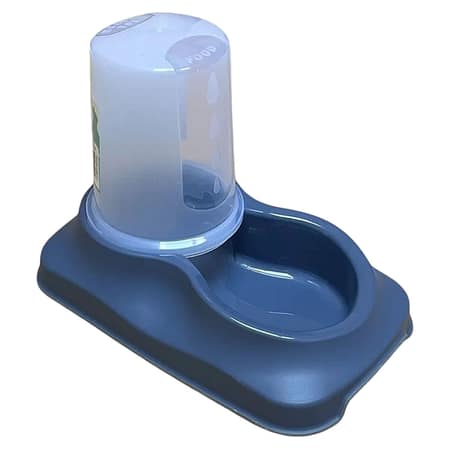 Irak Plastik Hazneli Kedi ve Köpek Mama ve Su Kabı 1.5 Lt