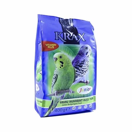 Krax Vitaminli Yavru Muhabbet Kuşu Yemi 400 Gr