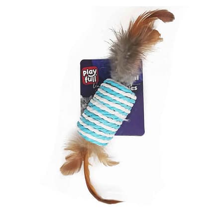 Playfull Hasır Tüylü Top Kedi Oyuncağı 4 Cm