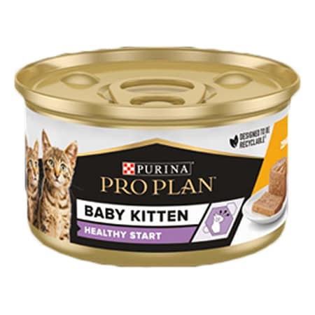 Pro Plan Baby Kitten Tavuklu Yavru Kedi Konservesi 85gr