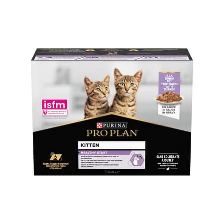 Pro Plan Kitten Hindi Etli Pouch Kedi Maması 85gr 10lu Paket