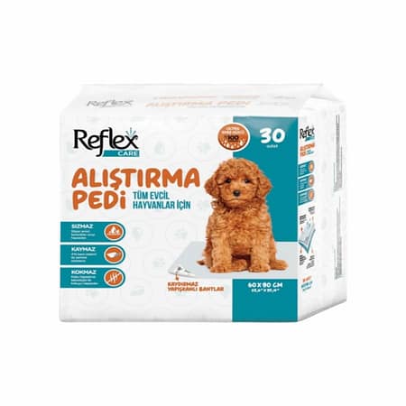 Reflex Care Köpek Alıştırma Çiş Pedi 60x90 cm 30'lu