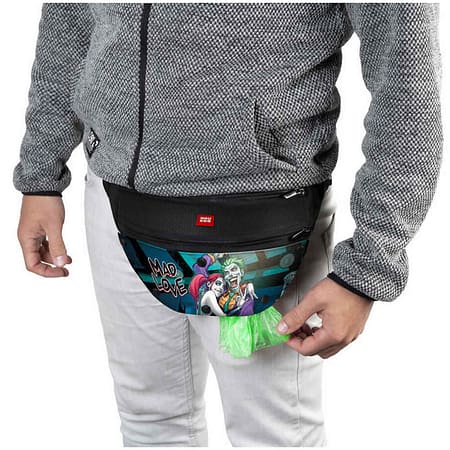 Family waist bag for feed and accessories, pattern
