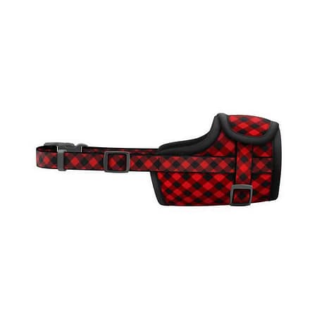 Collar Waudog Red Tartan Model Köpek Ağızlığı 25-34 Cm
