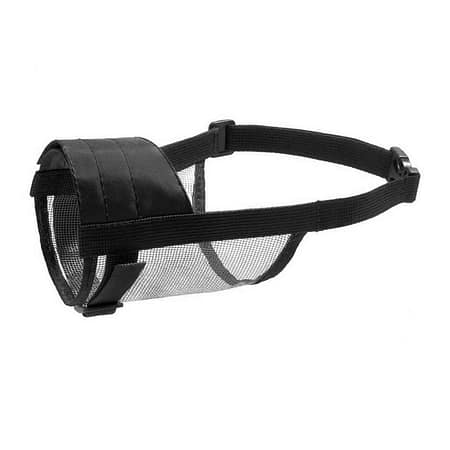 Nylon muzzle Dog Extreme, adjustable with net 25-34cm